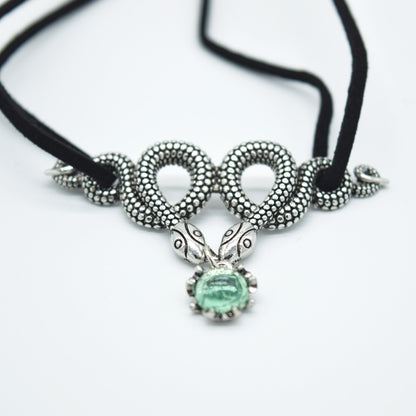 Snake charmer necklace