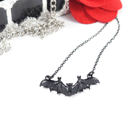 Bat companion necklace