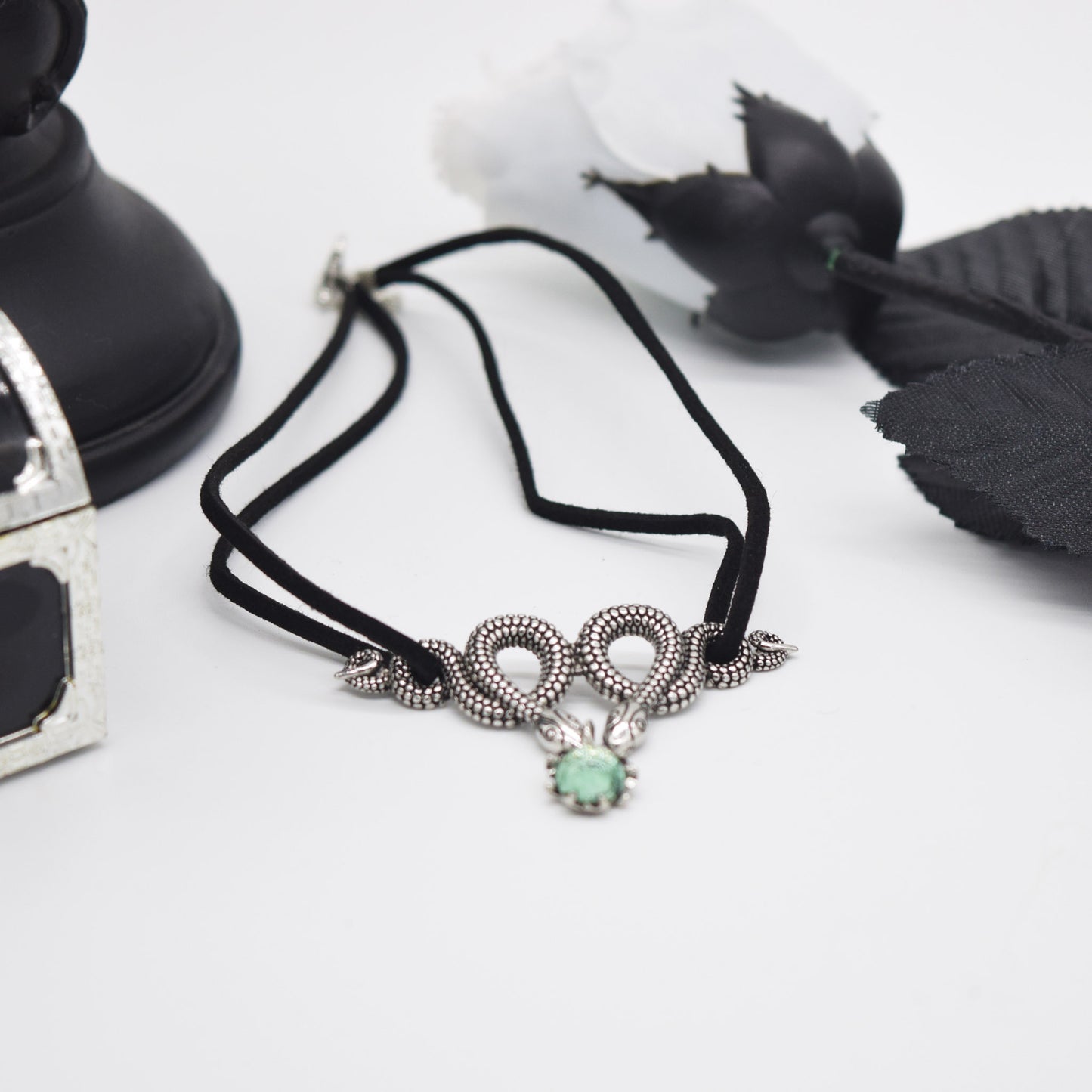 Snake charmer necklace