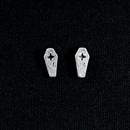 Coffin baby earrings